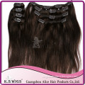 Clip in Hair Extension 100% Virgin Human Hair Brazilian Hair